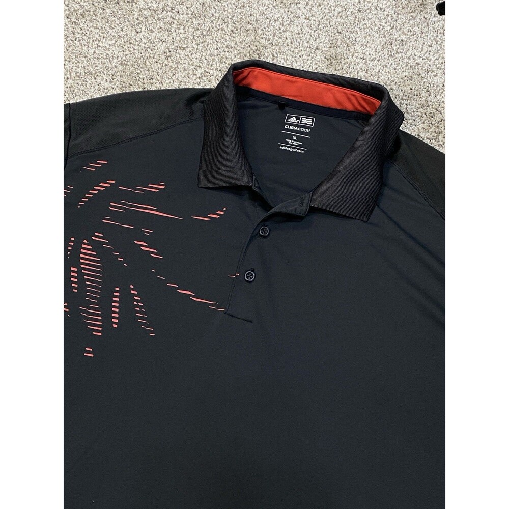 Adidas Golf Clima Cool Polo Shirt Men’s XL Delray Beach Moisture Wick Quick Dry